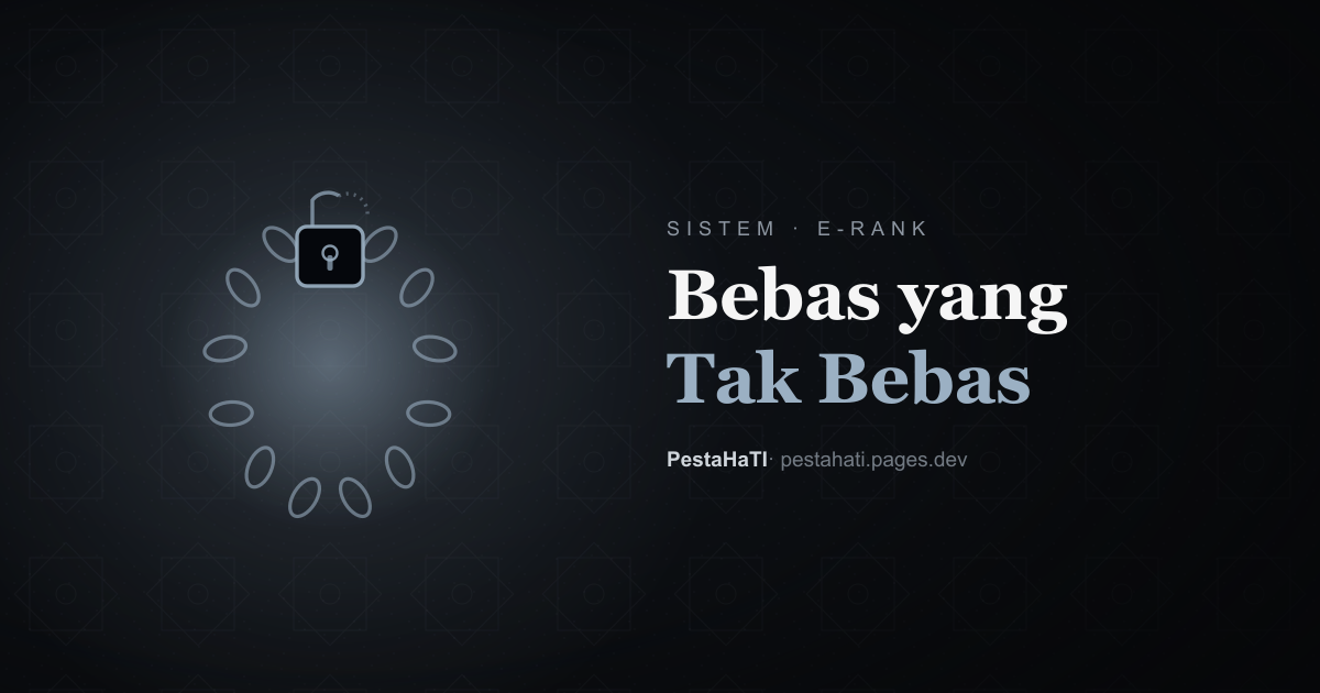 Pesta Babi dan Kebebasan yang Tidak Membebaskan
